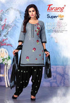 Tarang SuperHit Patiyala rayon fancy patiyala dress materials Catalog collection