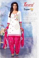 Tarang SuperHit Patiyala rayon fancy patiyala dress materials Catalog collection