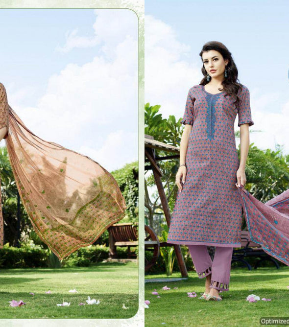 Hansa Hifsa 5 Cotton Dress Material Catalog Collection