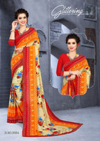 Dilnashee 13 Rennial Printed Saree Wholesale Catalog Collection