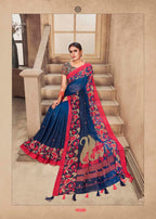 Aura Simron Chiffon Printed Saree Wholesale Catalog Collection