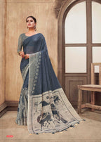 Aura Simron Chiffon Printed Saree Wholesale Catalog Collection
