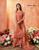 Kessi Reshm Ghar Satin Dress Material Catalog Collection