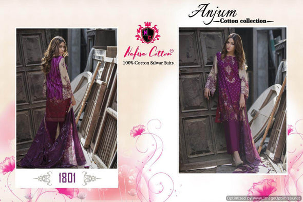 Nafisha Anjum Cotton Collection Special Pakistani Suit Catalog