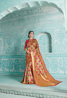 Shangrila Paithani Pure Paithani Meenakari Saree Catalog Collection
