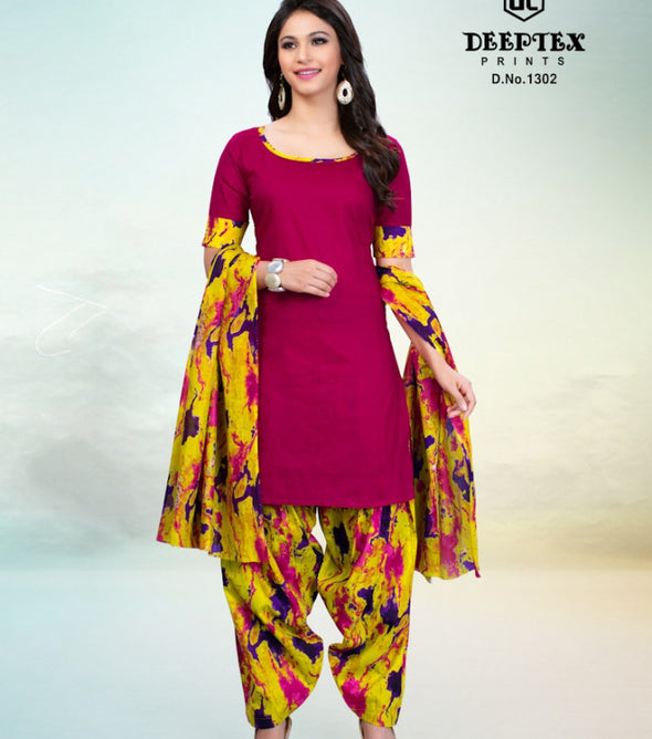 Deeptex Pichkari Vol-13 Printed Cotton Dress Material Catalog