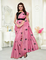 Nakasi Chanderi cotton with work Saree Catalog Collection