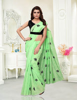 Nakasi Chanderi cotton with work Saree Catalog Collection