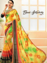 Blossom Majestic  Weightless Printed Saree Catalog Collection