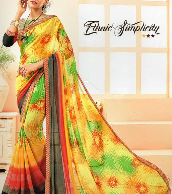 Blossom Majestic  Weightless Printed Saree Catalog Collection