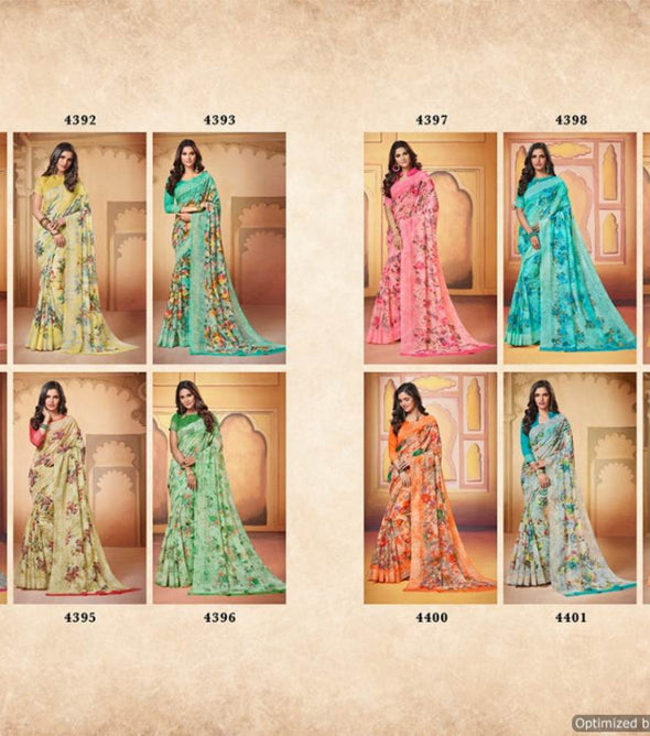 Shangrila Simaaya cotton Saree Catalog Collection