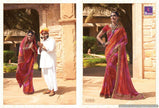 Shangrila The Royal Bandhej Vol-3 Fancy Bandhani Saree Catalog Collection