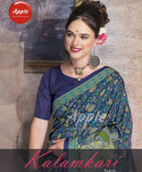 Apple Kalamkari Vol-4 Art Silk Saree Catalog Collection