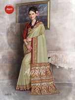 Apple Kalamkari Vol-4 Art Silk Saree Catalog Collection