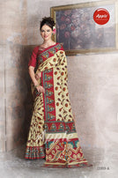 Apple Kalamkari Vol-4 Art Silk Saree Catalog Collection