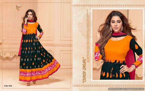 AVC Floral Vol-2 Embroidery Dress Material Catalog Collection