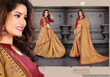 Somya Jute Cotton Saree Catlog Collection
