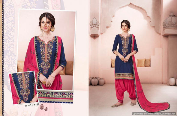 Kessi Fashion Bridal Patiala House Embroidery Dress Material Catalog Collection