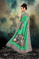 Apple Subuhi Pure Tusser silk printed Saree Catalog Collection