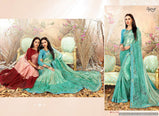 Saroj Golden Glory Lycra Cotting Fancy Saree Catalog Collection