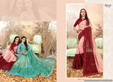 Saroj Golden Glory Lycra Cotting Fancy Saree Catalog Collection