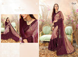 Saroj Golden Glory Lycra Cotting Fancy Saree Catalog Collection