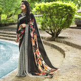Hirwa Siya Vol-6 Georgette Printed Saree Catalog Collection