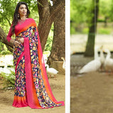 Hirwa Siya Vol-6 Georgette Printed Saree Catalog Collection