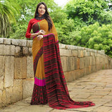 Hirwa Siya Vol-6 Georgette Printed Saree Catalog Collection