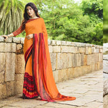 Hirwa Siya Vol-6 Georgette Printed Saree Catalog Collection