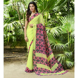 Hirwa Siya Vol-6 Georgette Printed Saree Catalog Collection