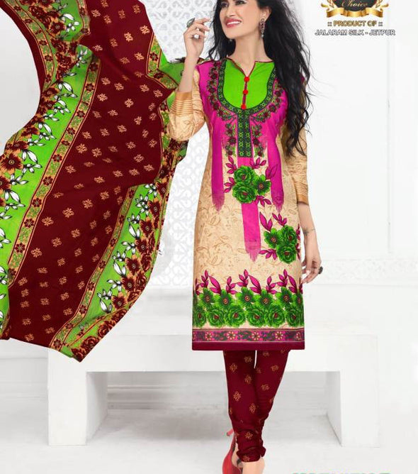 Palak Kashish Vol-8 Cheap Rate Printed Cotton Dress Material Catalog Collection