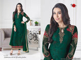 Suhati Fab Charishmatic Karishma Long Georgette Designer Straight  salwar suits Catalog