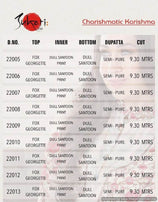 Suhati Fab Charishmatic Karishma Long Georgette Designer Straight  salwar suits Catalog