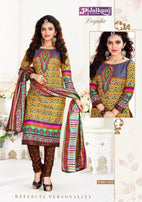 Jalkunj Cotton Print Deepika attractive Printed Dress Material Catalog Collection