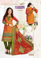 Jalkunj Cotton Print Deepika attractive Printed Dress Material Catalog Collection