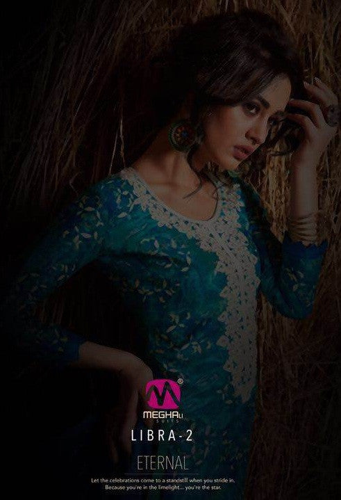 Meghali Suits Libra-2 Attractive Good Looking Satin Print Dress Material Catalog