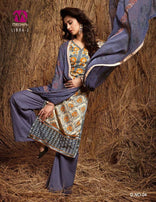 Meghali Suits Libra-2 Attractive Good Looking Satin Print Dress Material Catalog