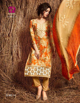 Meghali Suits Libra-2 Attractive Good Looking Satin Print Dress Material Catalog