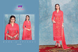 Madhav Nayra Georgette Straight Salwar Kameez Catalog Collection