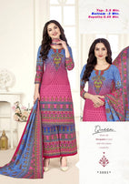 Apna Cotton Fiza Plazo Special Vol3 Pure Cotton Karachi Dress Material Catalog