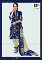 KP Heavens Pure Cotton Printed Dress Material Catalog Collection