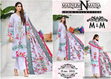 Maryum N Maria Lawn Cotton Printed Karachi Dress Material Catalog Collection