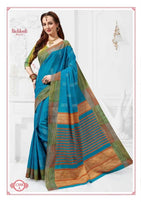 Richlook 12 Printed Cotton Running Wear Saree Catalog Collection