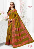 Richlook 12 Printed Cotton Running Wear Saree Catalog Collection