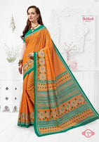 Richlook 12 Printed Cotton Running Wear Saree Catalog Collection