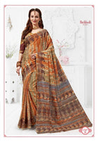 Richlook 12 Printed Cotton Running Wear Saree Catalog Collection