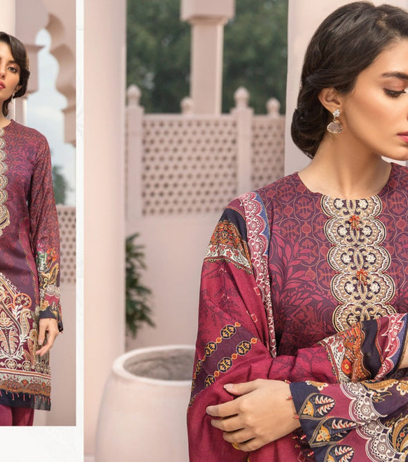 Iris Karachi Cotton 3 Printed Cotton Karachi Dress Material Catalog Collection
