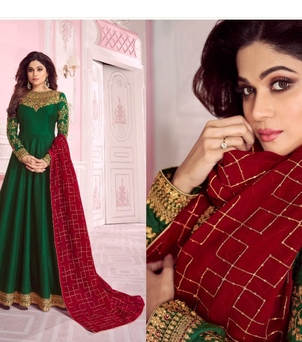 Dolla Silk 8271 Colors Embroidered Salwar Suits Wholesale Catalog Collection