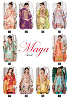 Maya Classic Karachi Cotton Printed Dress Material Catalog Collection